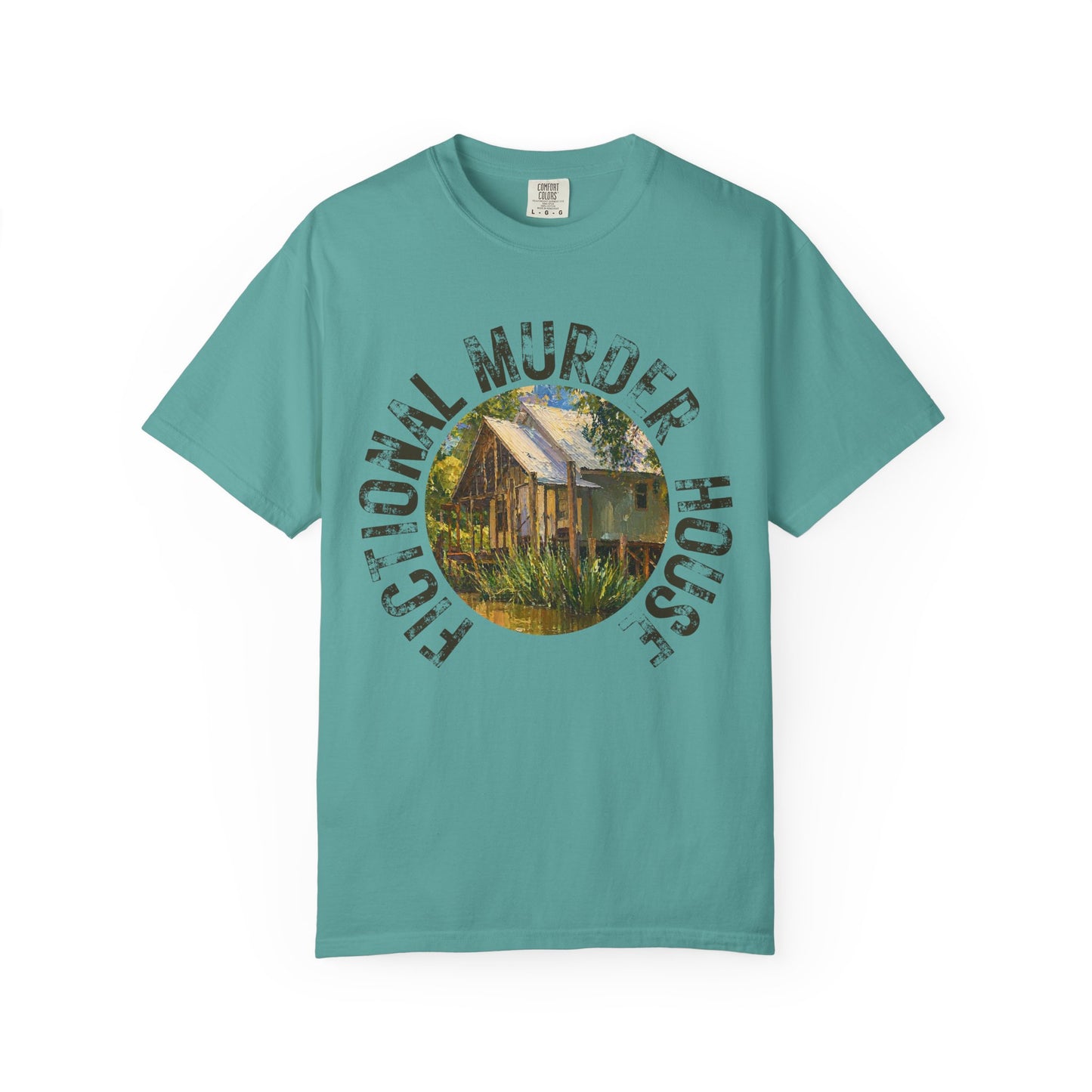 Fictional Murder House Book Lover Tee Summer Book Girl Mystery Reader Book Lover Gift for Murder Mystery Reader