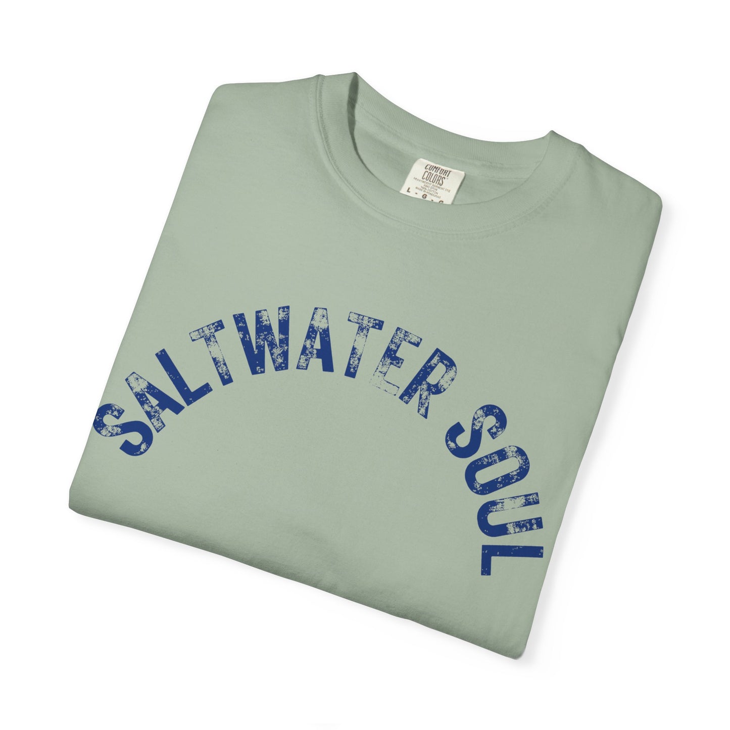 Saltwater Soul T-shirt Beach Vibes Tee Ocean Graphic Shirt Ocean Lover Gift Summer Tee