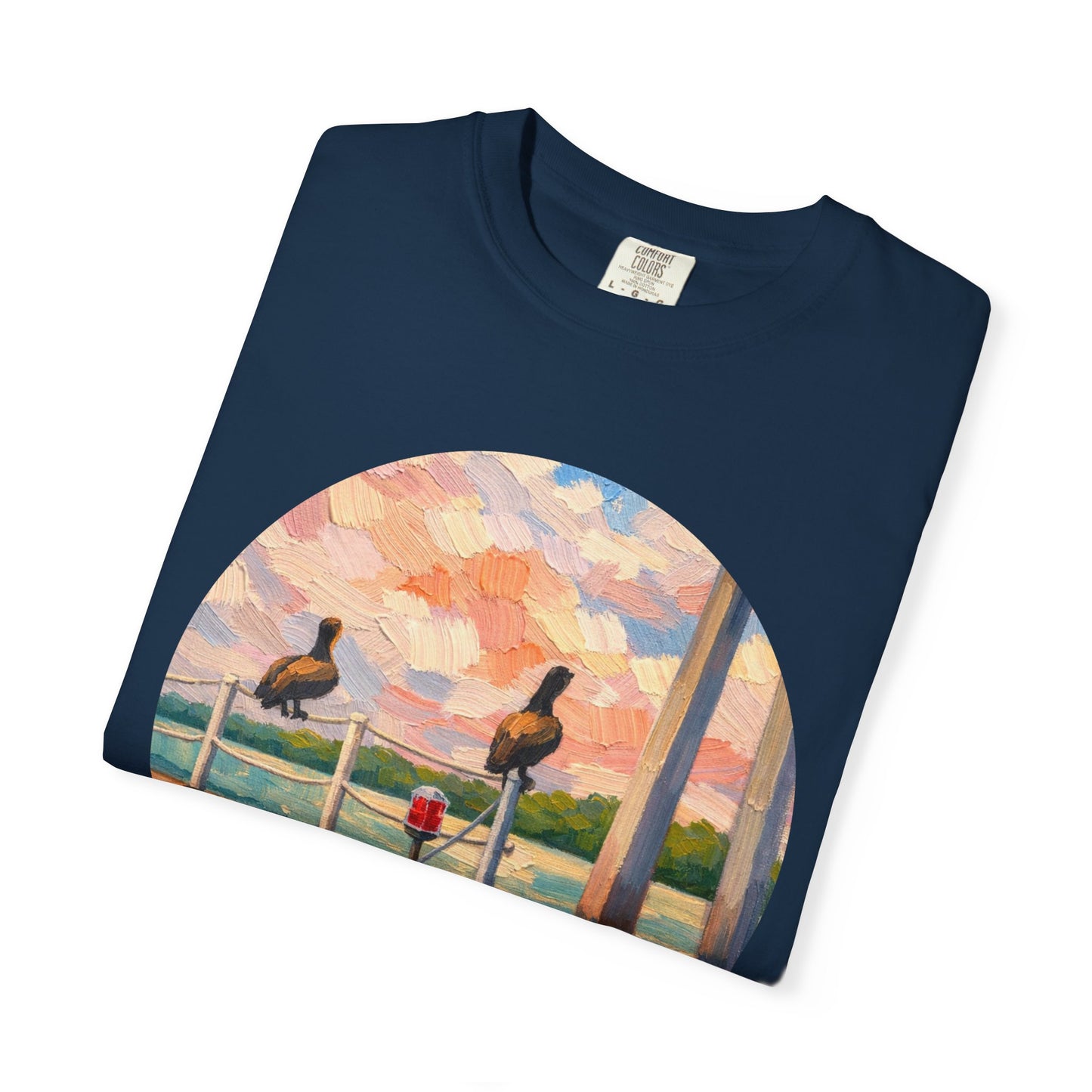 Port Aransas Texas T-Shirt – Coastal Pelican Pier Graphic Tee, Beach Town Souvenir Shirt