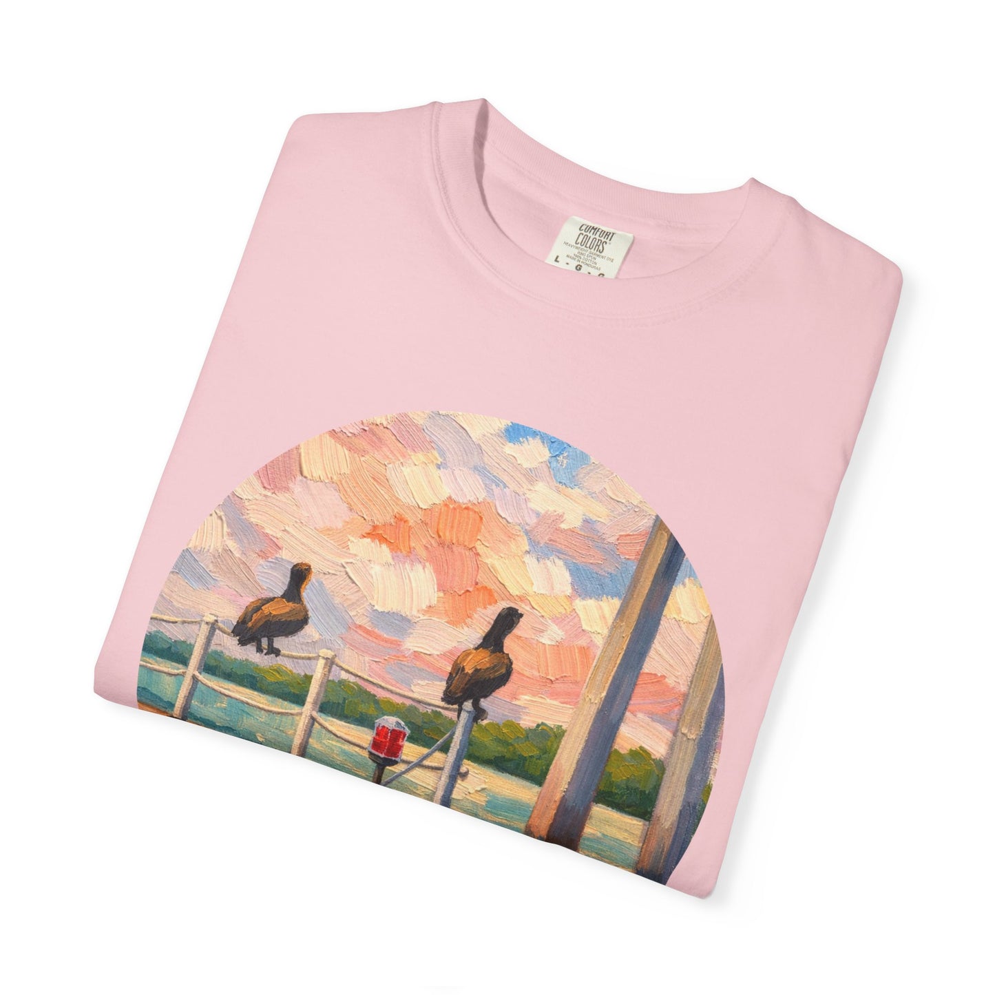 Port Aransas Texas T-Shirt – Coastal Pelican Pier Graphic Tee, Beach Town Souvenir Shirt