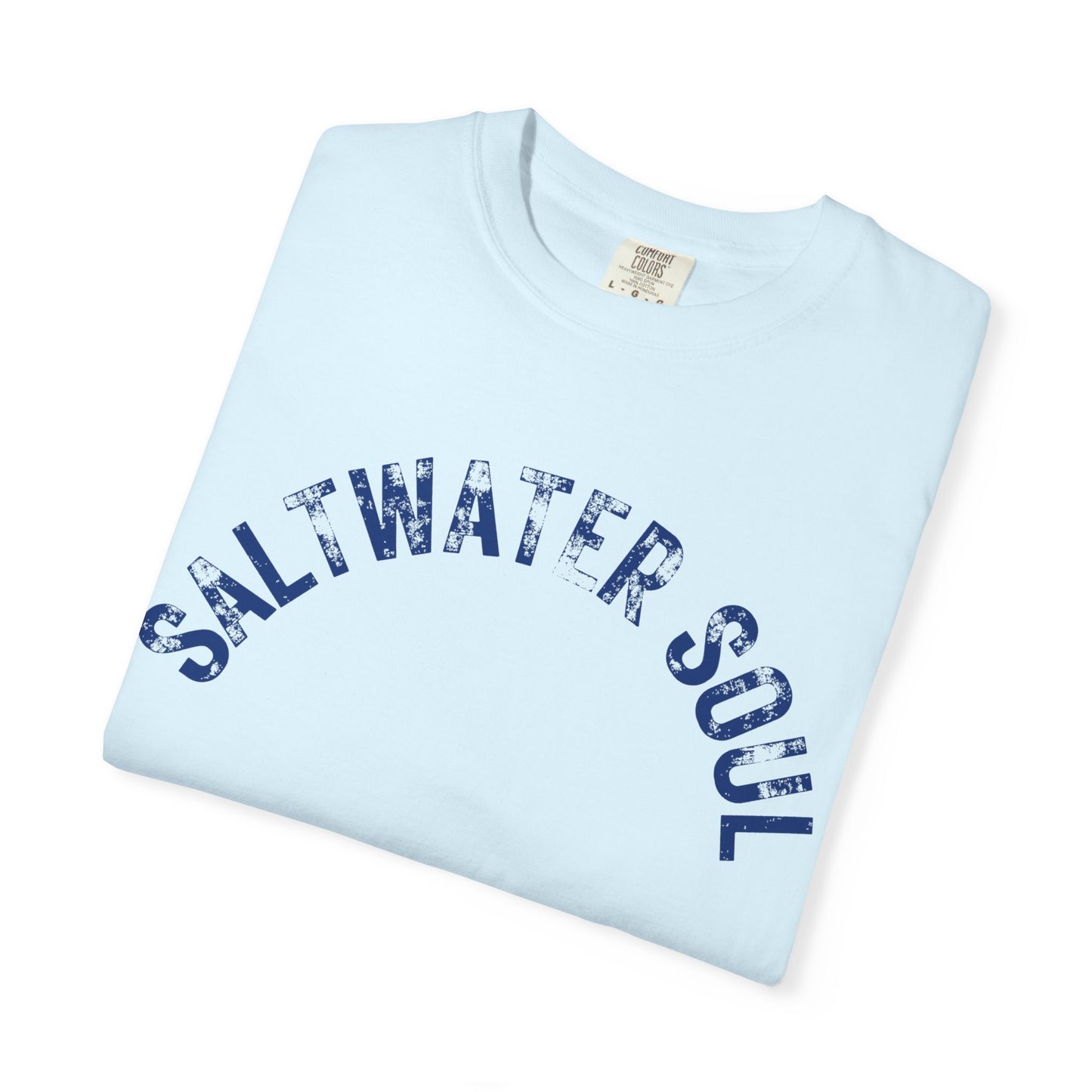 Saltwater Soul T-shirt Beach Vibes Tee Ocean Graphic Shirt Ocean Lover Gift Summer Tee