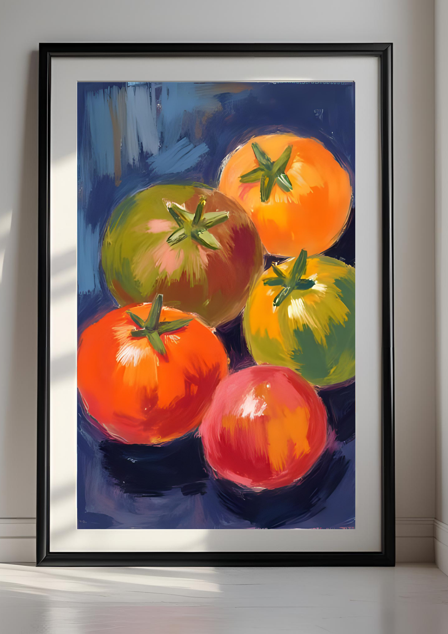 Tomato Art Print Italian Tomato Art Heirloom tomato print kitchen poster tomato kitchen wall art