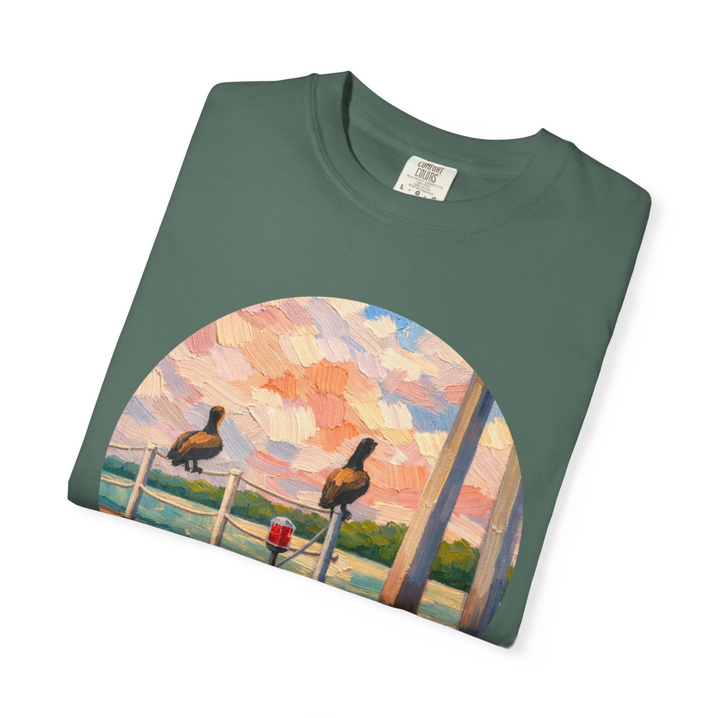 Port Aransas Texas T-Shirt – Coastal Pelican Pier Graphic Tee, Beach Town Souvenir Shirt