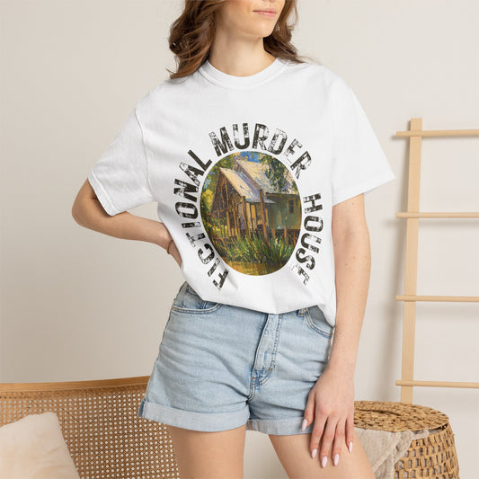 Fictional Murder House Book Lover Tee Summer Book Girl Mystery Reader Book Lover Gift for Murder Mystery Reader