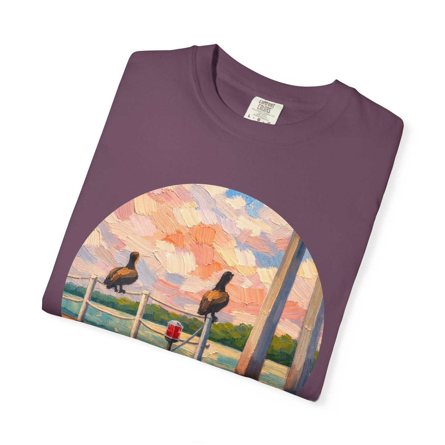 Port Aransas Texas T-Shirt – Coastal Pelican Pier Graphic Tee, Beach Town Souvenir Shirt