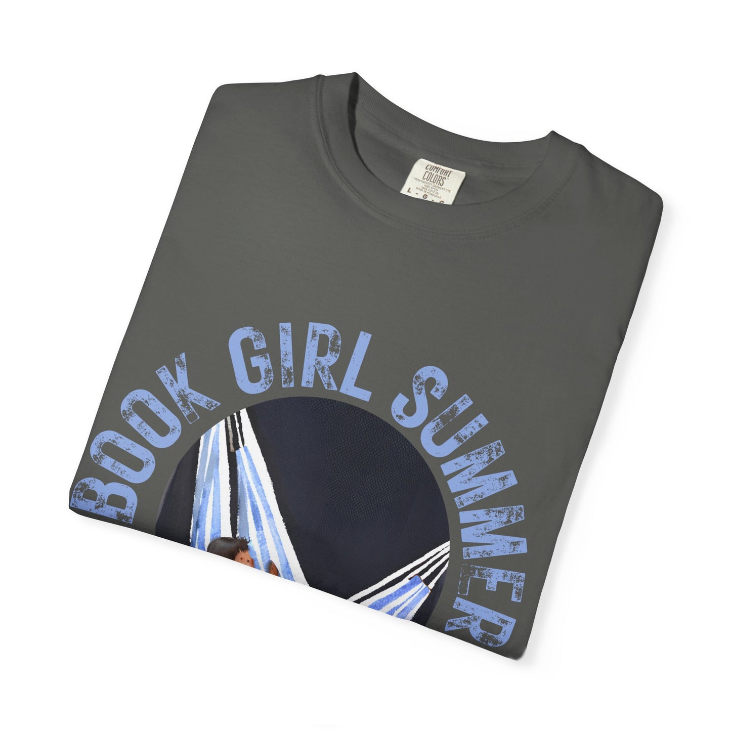 Book Girl Summer Shirt T-Shirt | Book Lover Bookish Reading Hammock Reader Travel Shirt Romance Book