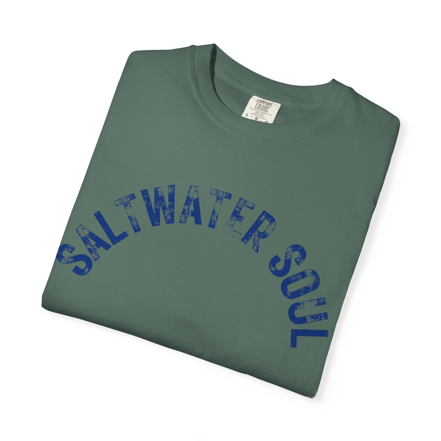 Saltwater Soul T-shirt Beach Vibes Tee Ocean Graphic Shirt Ocean Lover Gift Summer Tee