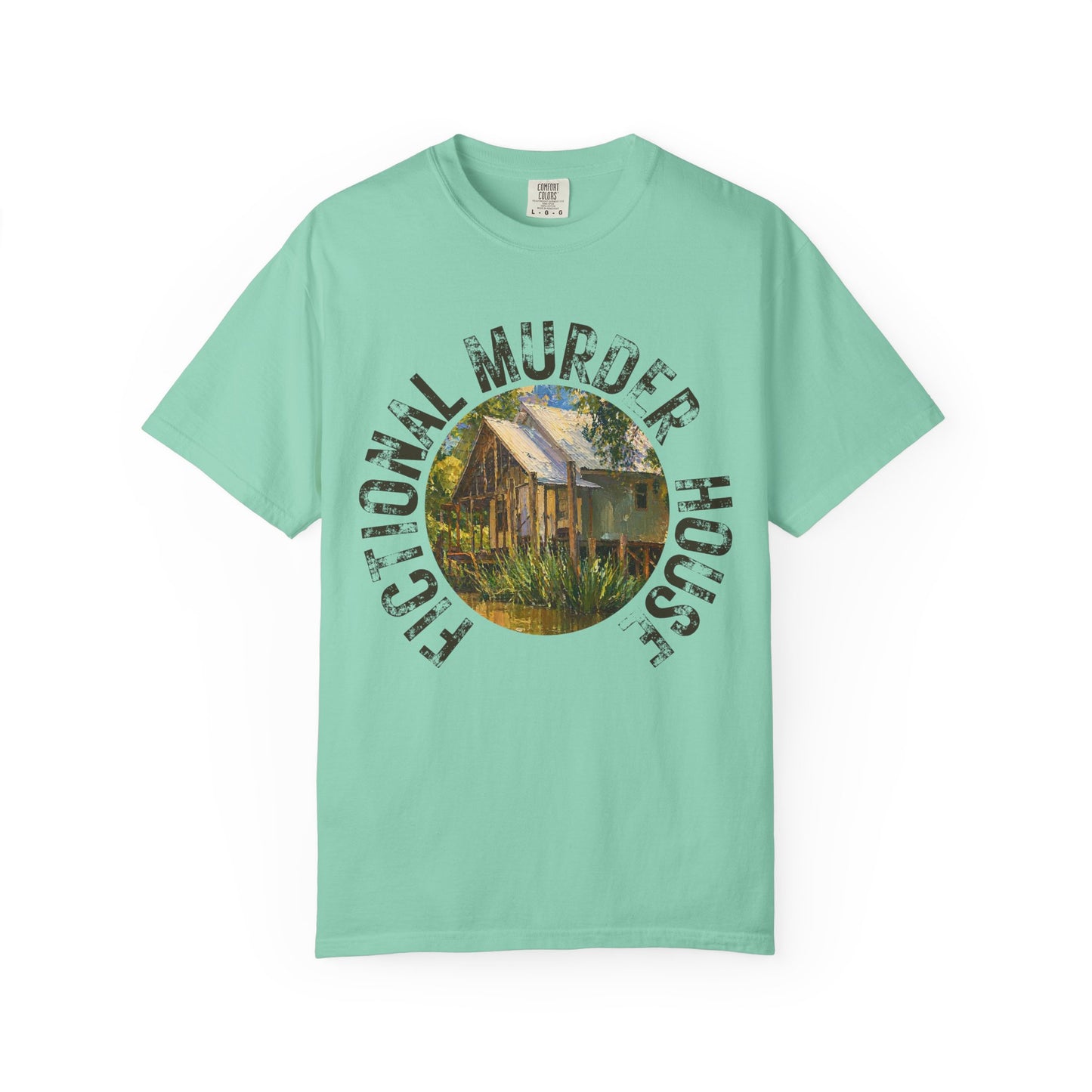 Fictional Murder House Book Lover Tee Summer Book Girl Mystery Reader Book Lover Gift for Murder Mystery Reader