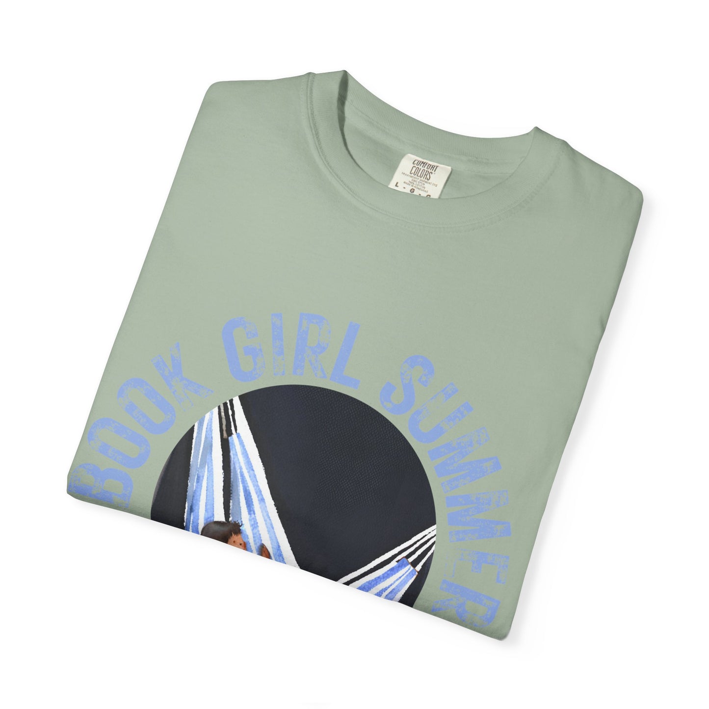 Book Girl Summer Shirt T-Shirt | Book Lover Bookish Reading Hammock Reader Travel Shirt Romance Book