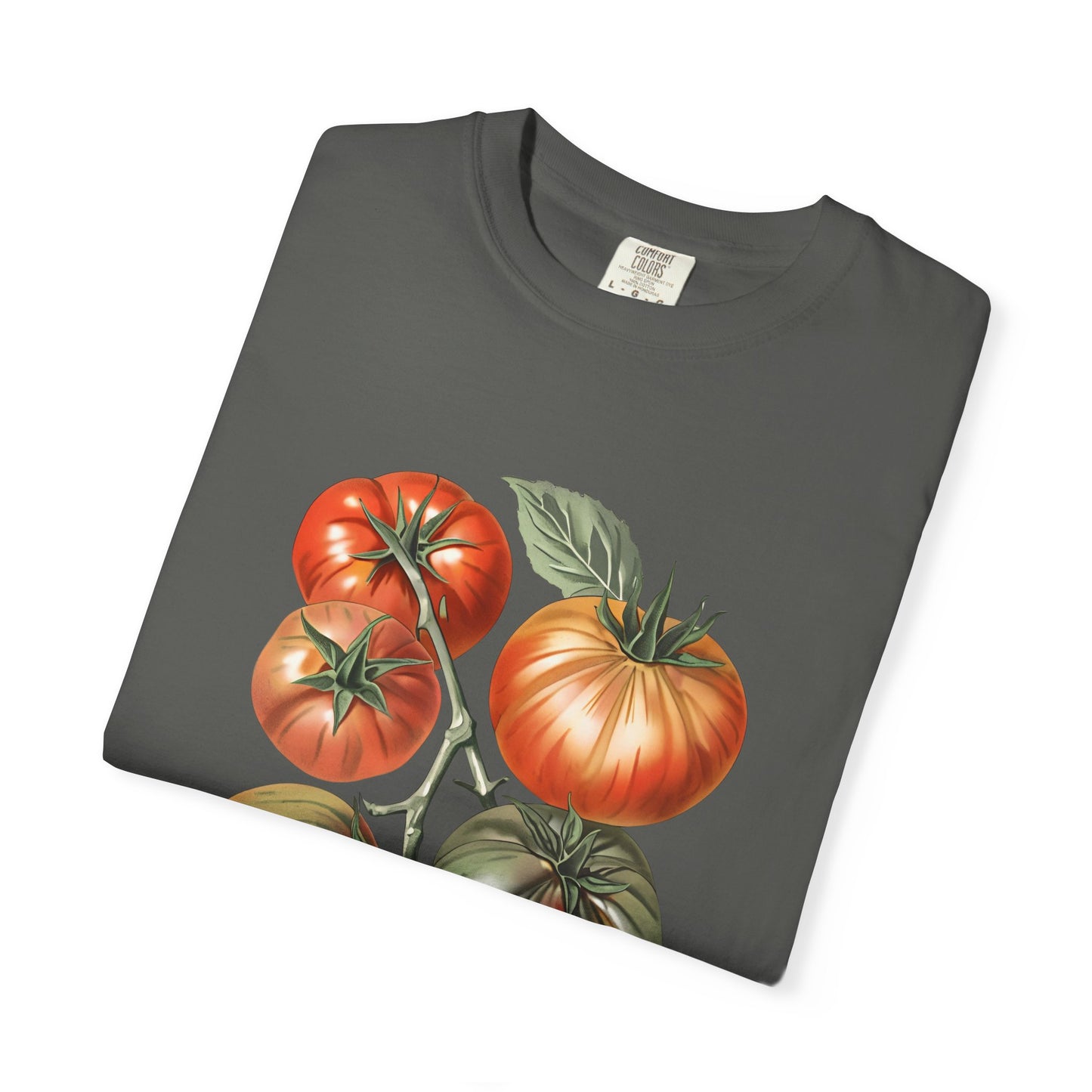 Botanical Tomato Comfort Colors Shirt Summer Vegetable Tee Tomato Girl Summer Vegetable T-Shirt Botanical Tee-Shirt
